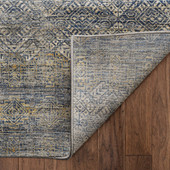 Dalyn Vico VC8 Navy Area Rug Back