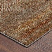 Dalyn Vico VC8 Paprika Area Rug Corner