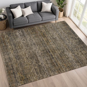 Dalyn Vico VC8 Black Area Rug Room Scene
