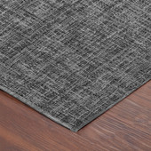 Dalyn Voyage VY1 Charcoal Area Rug Corner