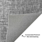 Dalyn Voyage VY1 Gray Area Rug Back