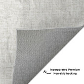 Dalyn Voyage VY1 Ivory Area Rug Back