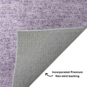 Dalyn Voyage VY2 Lavender Area Rug Back