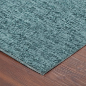Dalyn Voyage VY2 Teal Area Rug Corner