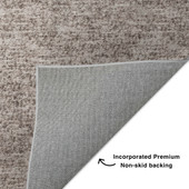 Dalyn Voyage VY2 Taupe Area Rug Back