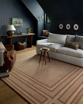 Alfie ALF-01 Blush Rose Area Rug Room Scene - Chris Loves Julia x Loloi