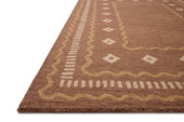 Alfie ALF-03 Clay Spice Area Rug Corner - Chris Loves Julia x Loloi