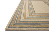 Alfie ALF-05 Natural Multi Area Rug Corner - Chris Loves Julia x Loloi