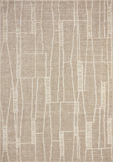 Bexley BEX-05 Mushroom Natural Area Rug - Amber Lewis x Loloi