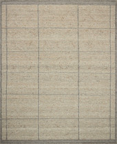 Bowie BOE-01 Fog Grey Area Rug - Amber Lewis x Loloi