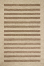 Craven CVN-05 Oatmeal Bark Area Rug - Leanne Ford x Loloi