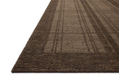 Loloi Declan DCN-01 Brown Area Rug Corner