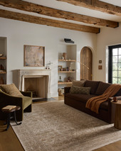 Loloi Elora ELR-01 Ivory Multi Area Rug Room Scene