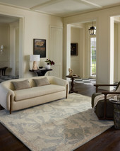 Loloi Lenore LNO-01 Blue Natural Area Rug Room Scene