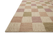 Madi MDX-06 Natural Multi Area Rug Corner - Brigette Romanek x Loloi