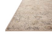 Loloi Milena MLE-07 Ivory Granite Area Rug Corner