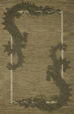 Romi RMI-01 Green Forest Area Rug - Brigette Romanek x Loloi