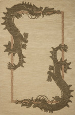 Romi RMI-01 Natural Olive Area Rug - Brigette Romanek x Loloi