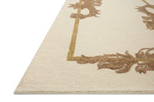 Romi RMI-01 Ivory Spice Area Rug Corner - Brigette Romanek x Loloi