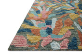 Loloi Tilly TIL-05 Green Multi Area Rug Corner