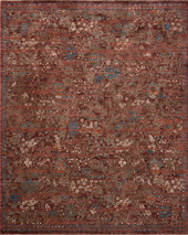 Loloi Winchester WNC-08 Ruby Mushroom Area Rug