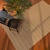 Capel Anton 2208 Sand Black Area Rug Room Scene