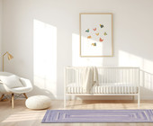 Capel Bambini 0377 Periwinkle Area Rug Room Scene