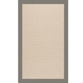 Capel Creative Concepts Beach Sisal 2009 Canvas Charcoal Area Rug