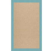 Capel Creative Concepts Cane Wicker 1990 Canvas Aquatic Area Rug