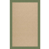 Capel Creative Concepts Cane Wicker 1990 Canvas Citron Area Rug
