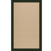 Capel Creative Concepts Cane Wicker 1990 Canvas Fern Area Rug
