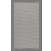 Capel Creative Concepts Plat Sisal 2021 Canvas Slate Area Rug