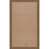 Capel Creative Concepts Raffia 1992 Canvas Cocoa Area Rug