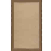 Capel Creative Concepts Sisal 1995 Canvas Cocoa Area Rug