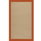 Capel Creative Concepts Sisal 1995 Canvas Rust Area Rug