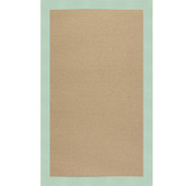 Capel Creative Concepts Sisal 1995 Canvas Spa Blue Area Rug