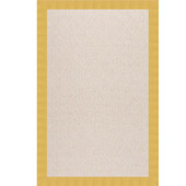 Capel Creative Concepts White Wicker 1993 Canvas Canary Area Rug