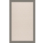 Capel Creative Concepts White Wicker 1993 Canvas Charcoal Area Rug