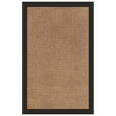 Capel Islamorada Basketweave 2085 Canvas Black Area Rug