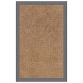 Capel Islamorada Basketweave 2085 Canvas Charcoal Area Rug