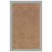 Capel Islamorada Basketweave 2085 Canvas Spa Blue Area Rug