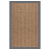 Capel Islamorada Herringbone 2091 Canvas Charcoal Area Rug