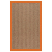 Capel Islamorada Herringbone 2091 Canvas Tangerine Area Rug