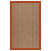 Capel Islamorada Herringbone 2091 Classic Persimmon Area Rug