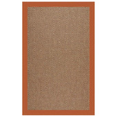 Capel Islamorada Diamond 2088 Canvas Rust Area Rug
