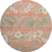 Dalyn Aloha AH1 Coral Area Round Rug