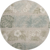 Dalyn Aloha AH1 Khaki Area Round Rug