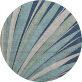 Dalyn Aloha AH10 Navy Area Round Rug