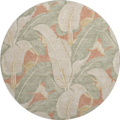 Dalyn Aloha AH11 Terracotta Area Round Rug