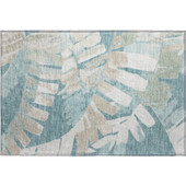 Dalyn Aloha AH4 Teal Area Scatter Rug